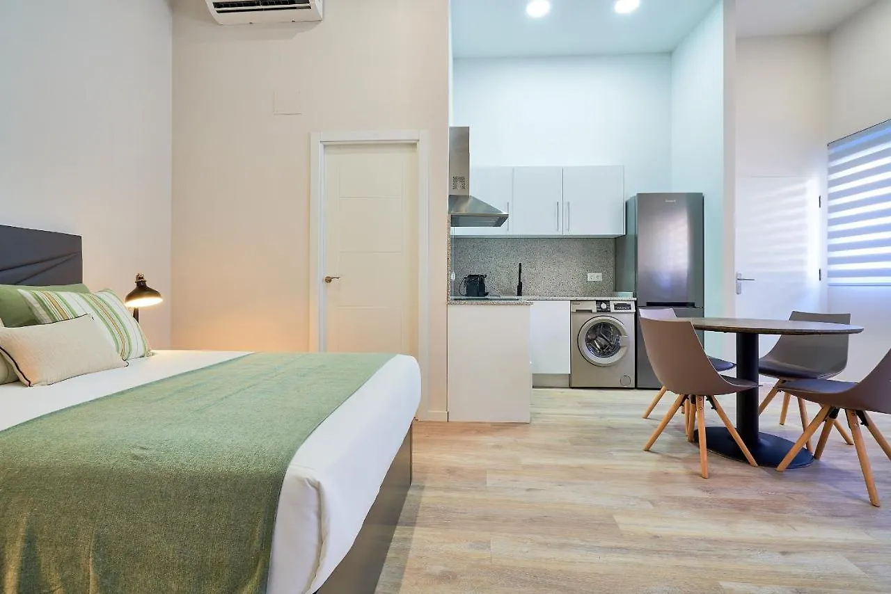 Del Parque Flats Estudio Capuchinos Màlaga Španělsko