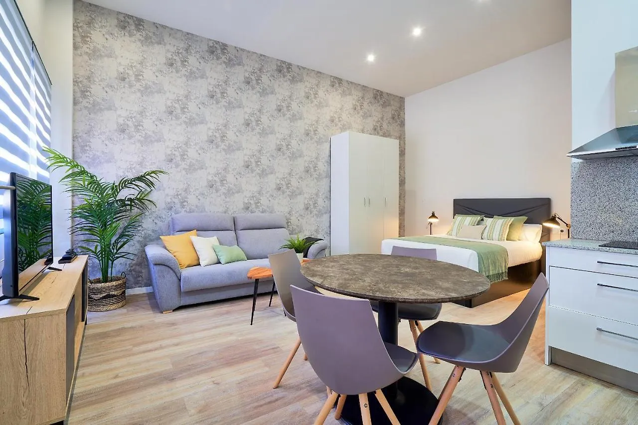 Apartmán Del Parque Flats Estudio Capuchinos Màlaga Španělsko