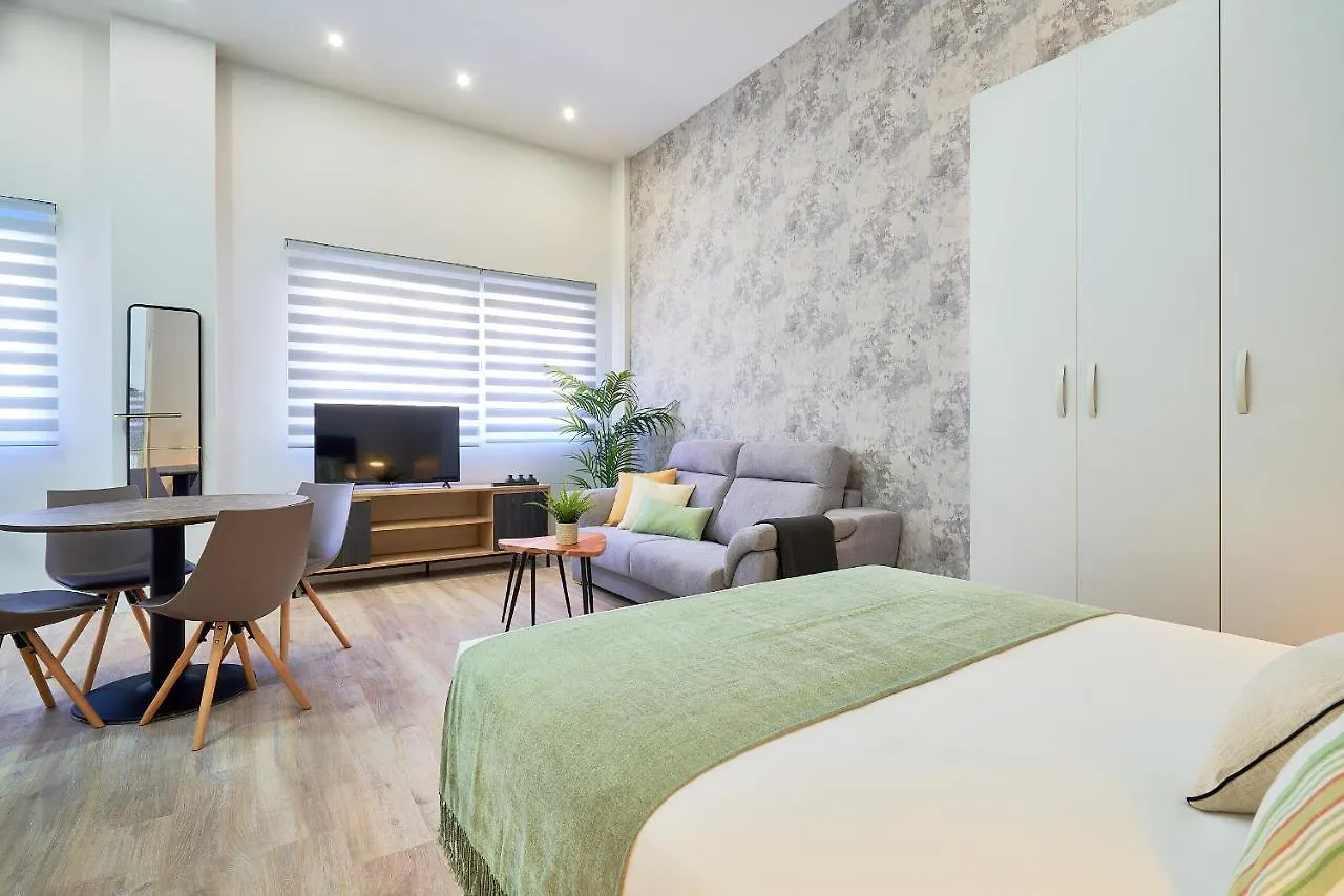 Apartmán Del Parque Flats Estudio Capuchinos Màlaga