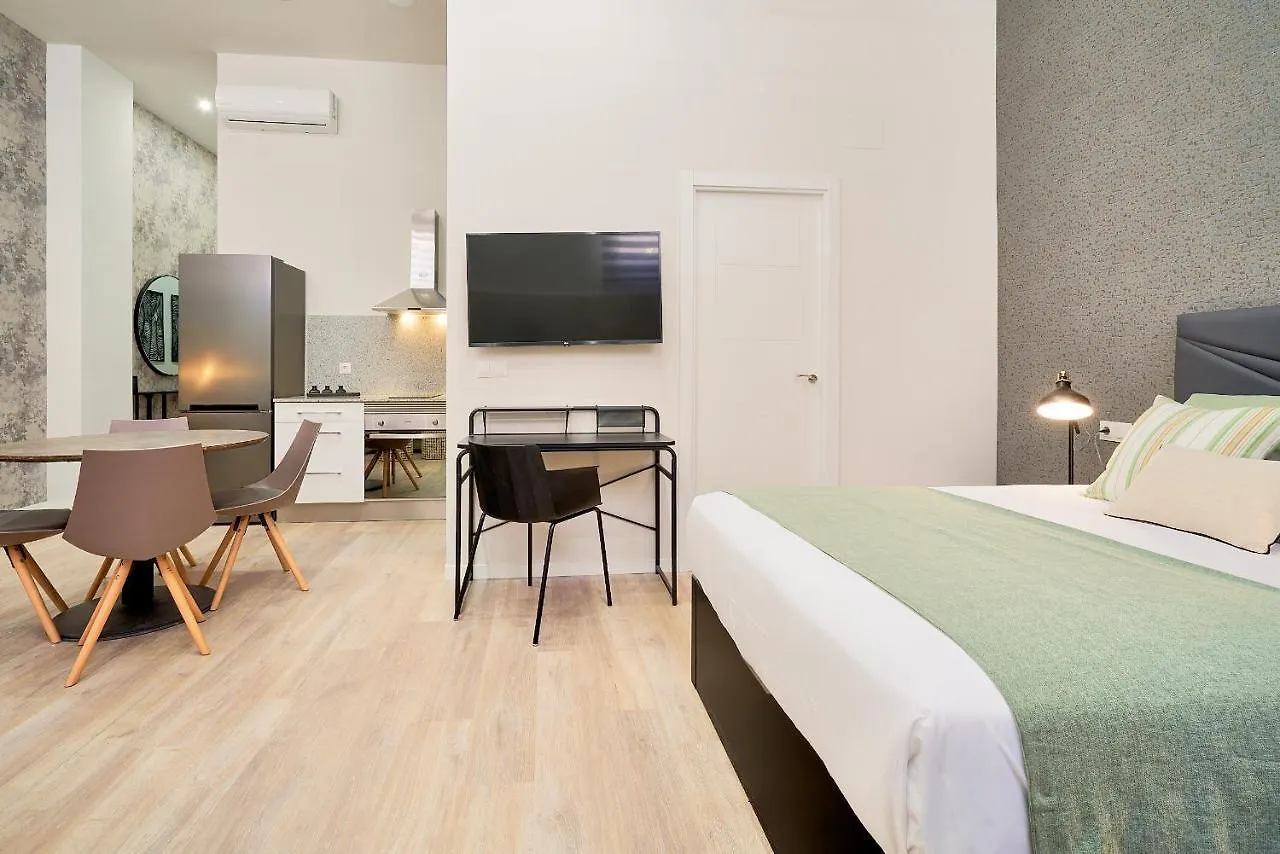 Del Parque Flats Estudio Capuchinos Màlaga Španělsko